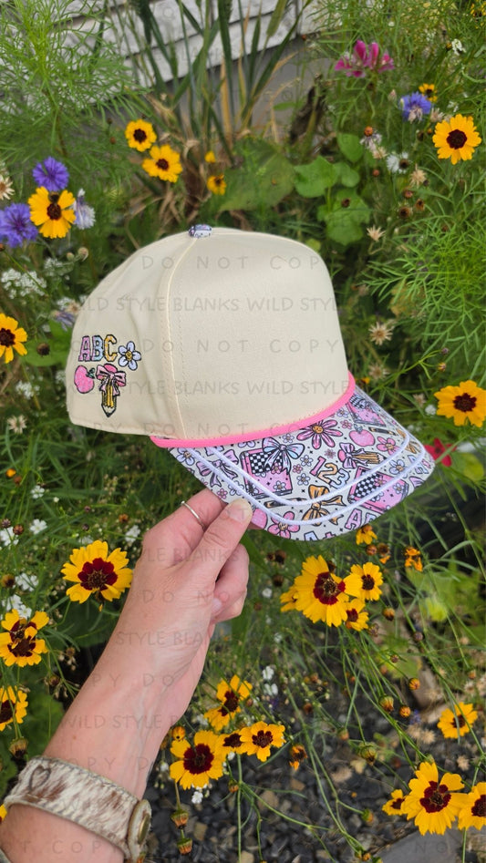 School Teacher Blank Trucker Hat