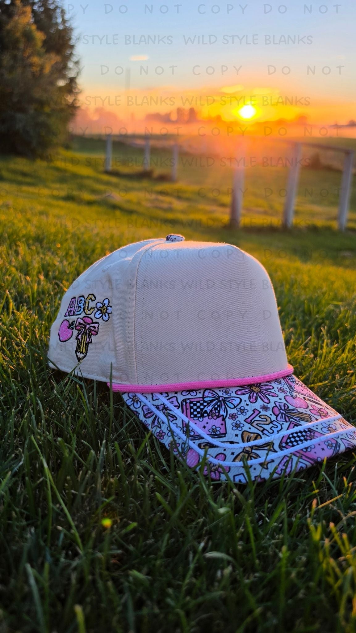 School Teacher Blank Trucker Hat