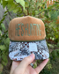 Hunting Camo Patchwork Blank Trucker Hat