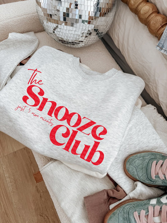 Snooze Club Crew Neck *PRE-ORDER*
