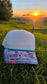 Boho Butterfly Blank Trucker Hat