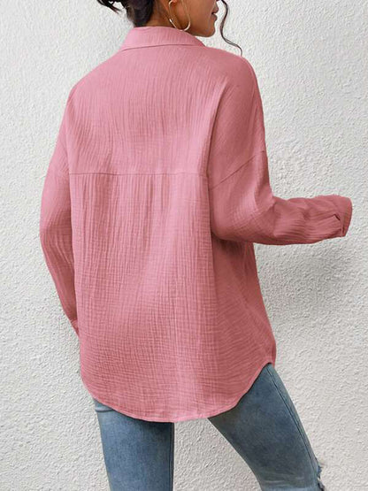 It Girl Drop Shoulder Shirt Jacket