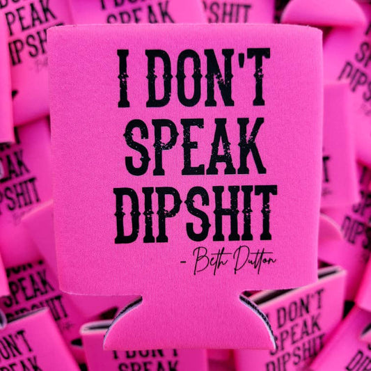 Dipshit Graphic Coolie (Pink)