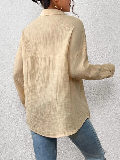It Girl Drop Shoulder Shirt Jacket