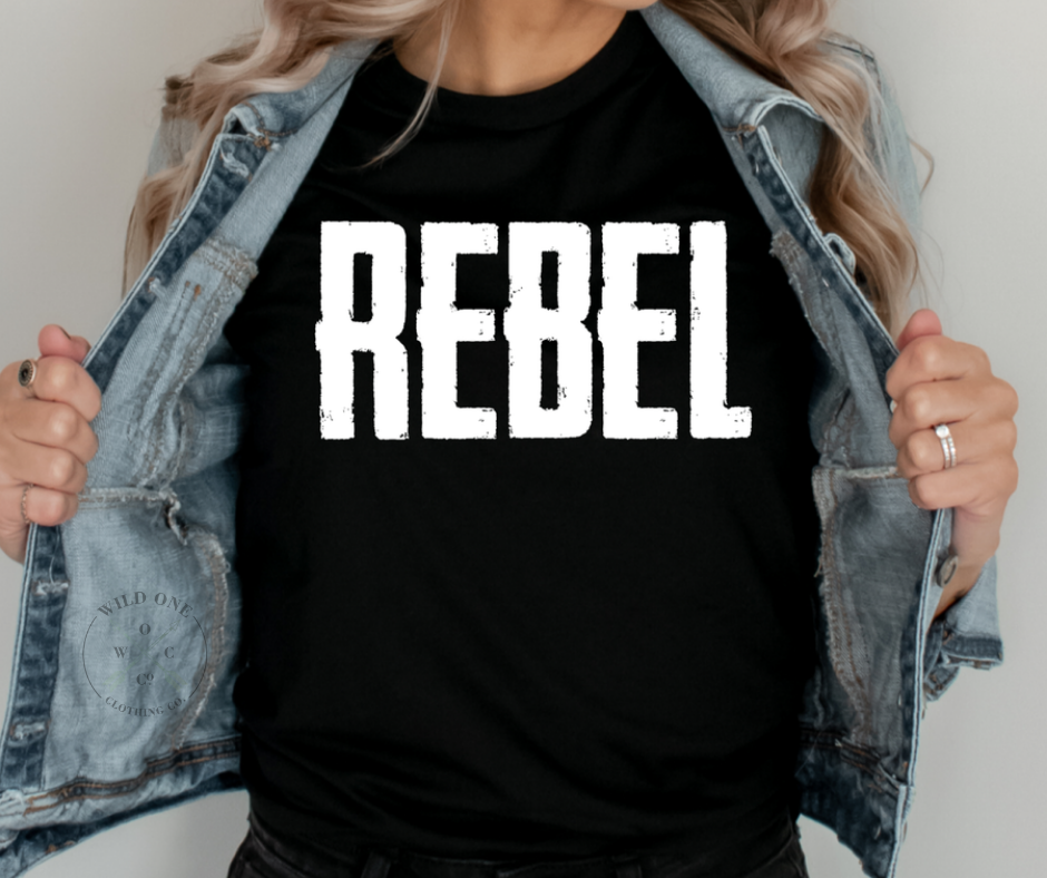 Rebel - White Graphic Add on