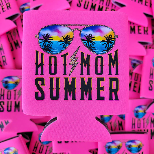 Hot Mom Summer Graphic Coolie