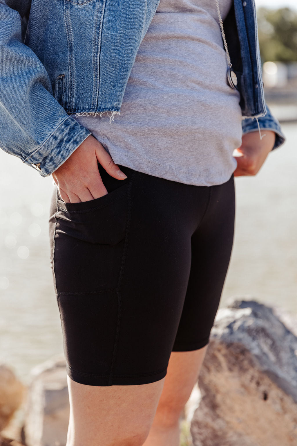 Go Go Biker Shorts (w/pockets)