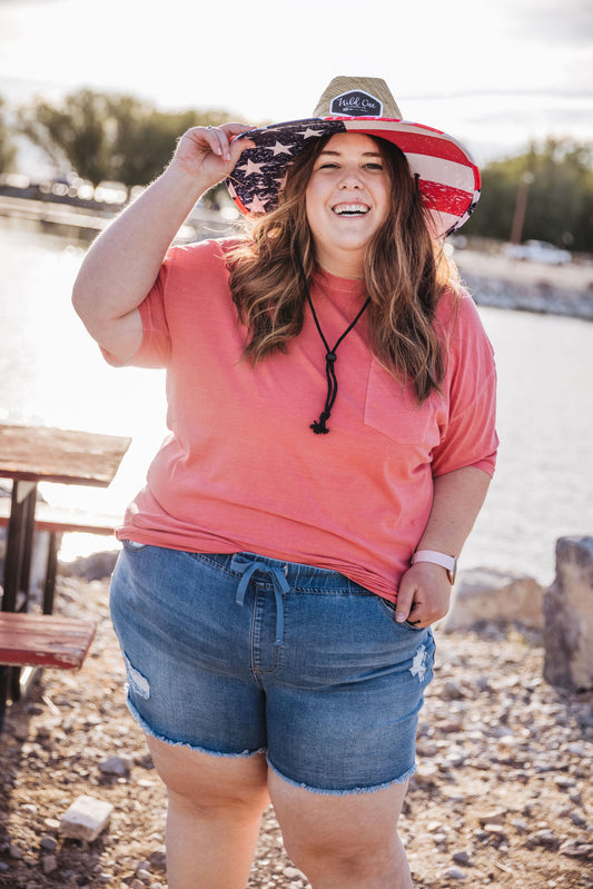 Sun Hat | American Flag