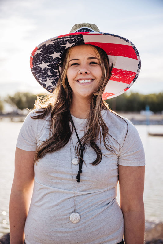 Sun Hat | American Flag