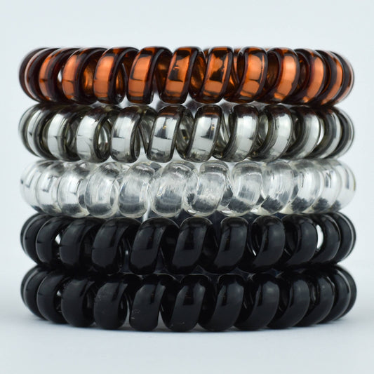 Dark Metallic Hair Coil