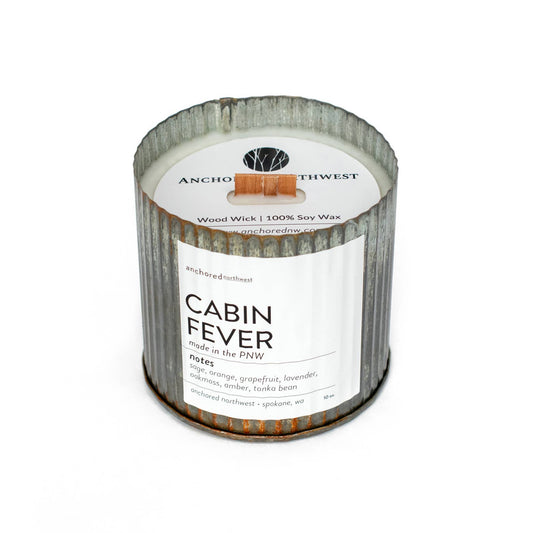 Cabin Fever Rustic Vintage Candle