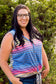 Stripe Right Tank-X