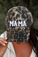 MAMA Embroidered Hat - Black