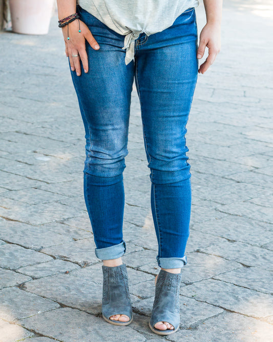Gotta Have 'Em -High Rise Light Skinny Jeans