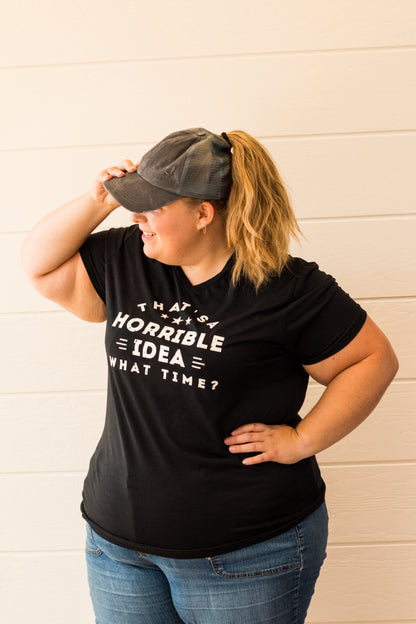 Criss Cross Ponytail Hat (10 color options!)