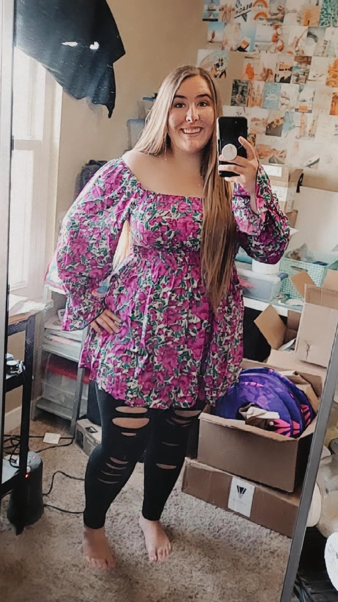 Grow Through It Smocked Dress
