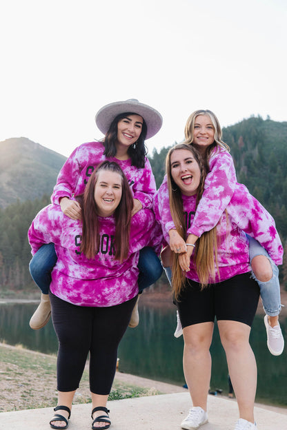 Spooky Vibes Tie Dye Pullover