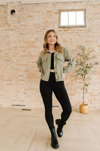 Chasin' You Corduroy Jacket