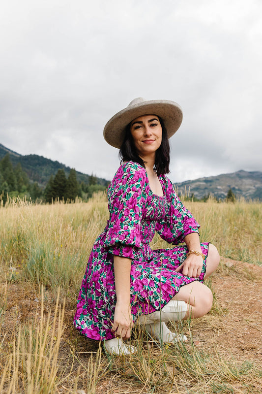 Grow Through It Smocked Dress