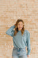 Karma Graphic Long Sleeve - Blue