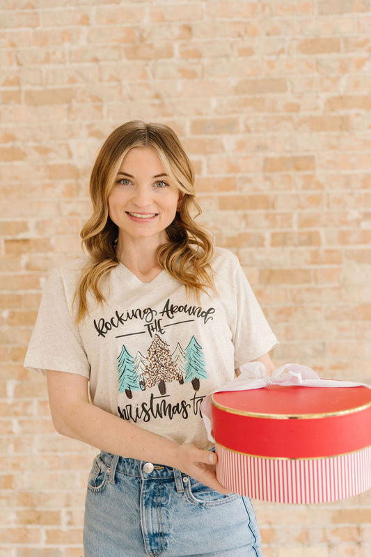 Rocking Around Christmas Tree Graphic Tee