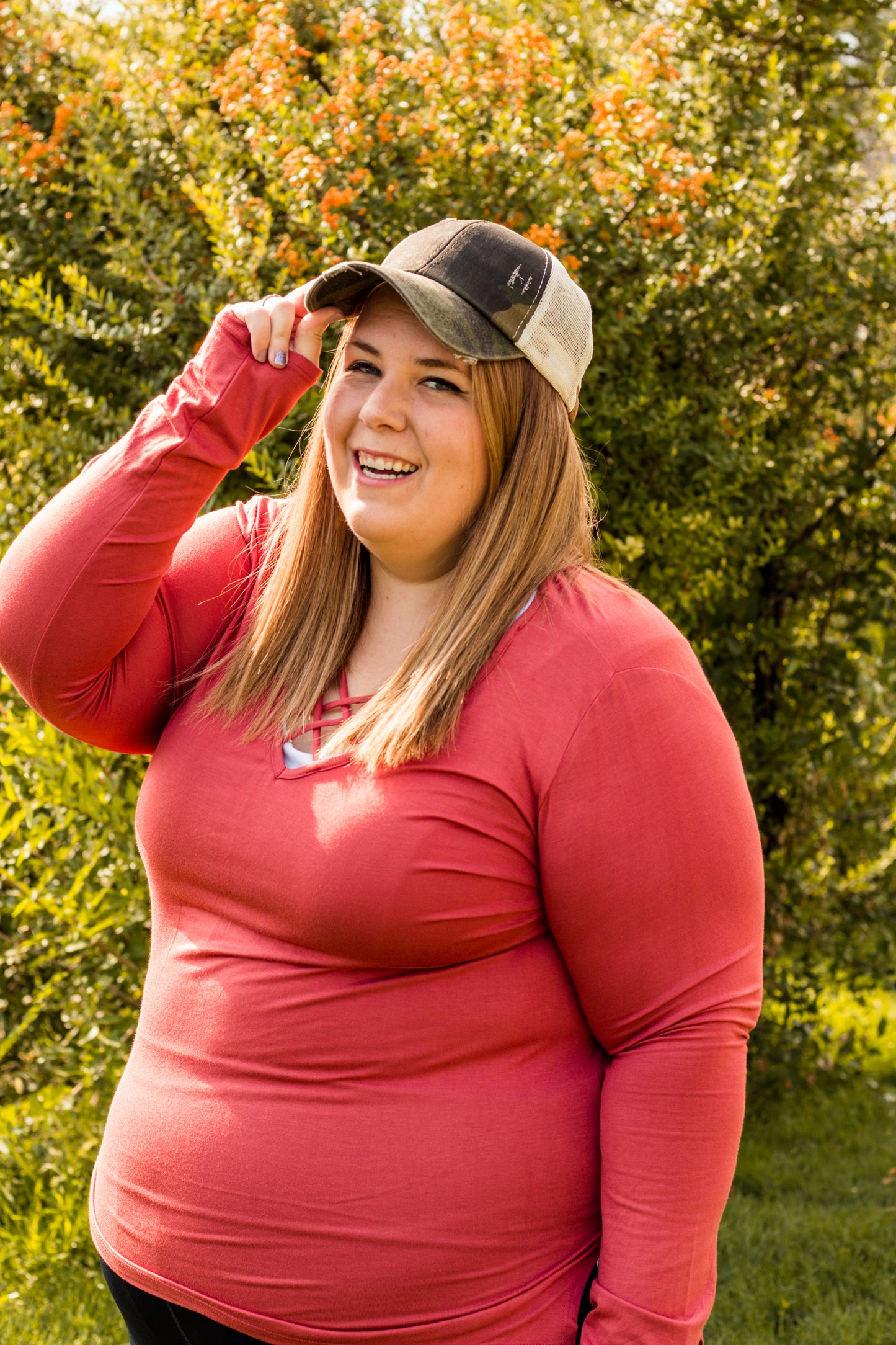 Criss Cross Ponytail Hat (10 color options!)