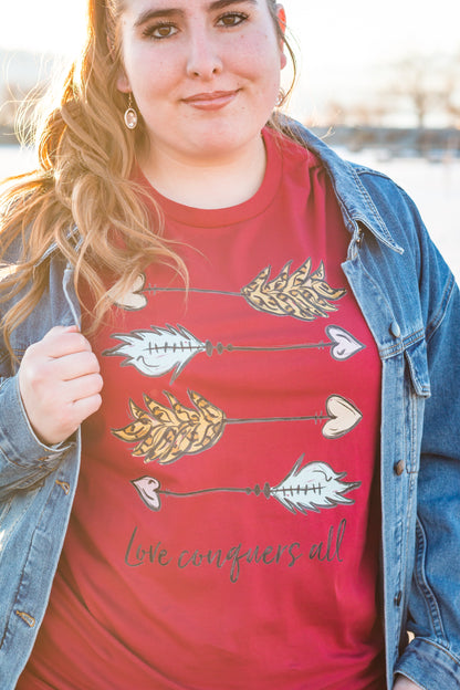 Love Conquers All Graphic Tee