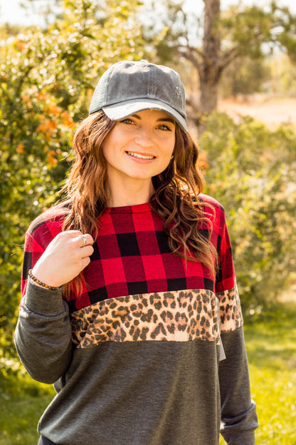 Criss Cross Ponytail Hat (10 color options!)