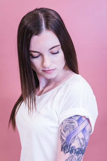 *Blank* | White Dolman Top