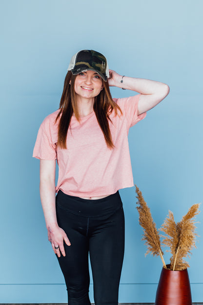 Criss Cross Ponytail Hat (10 color options!)