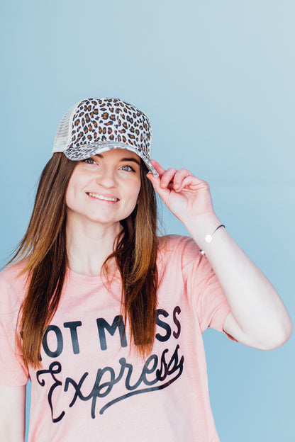 Criss Cross Ponytail Hat (10 color options!)