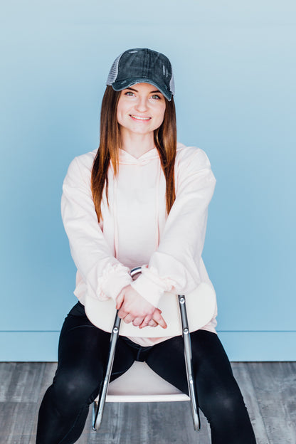 Criss Cross Ponytail Hat (10 color options!)