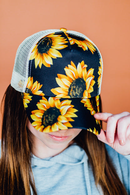 Criss Cross Ponytail Hat (10 color options!)