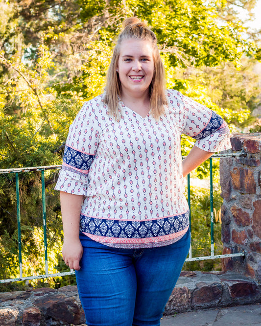 Frilling Pretty Blouse-X