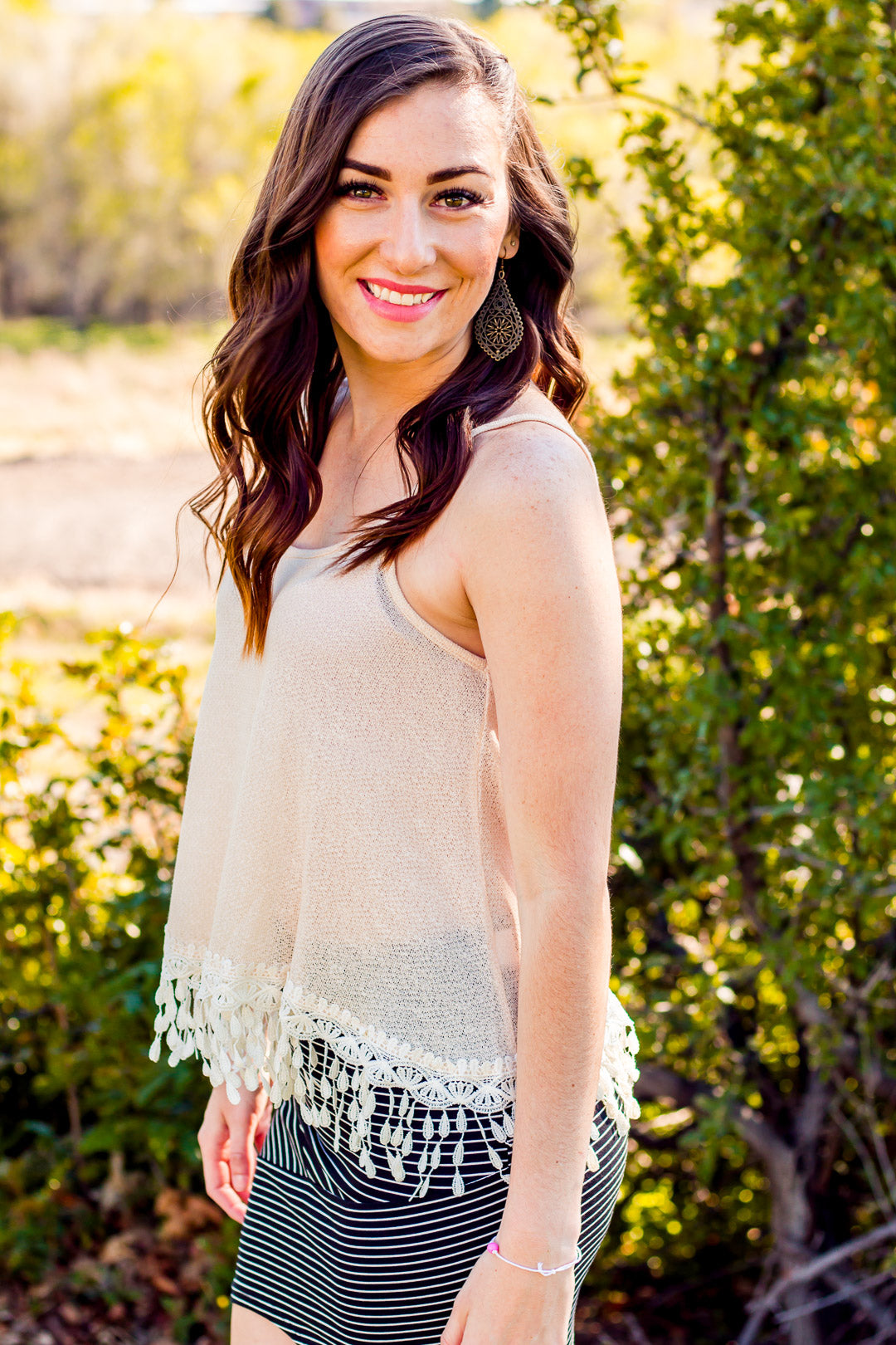 Lace Knit Cami