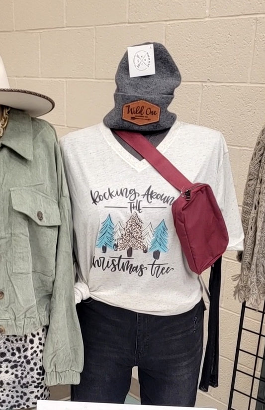 Rocking Around Christmas Tree Graphic Tee