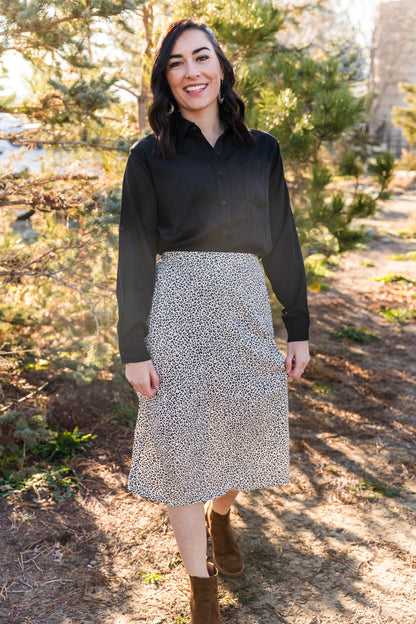 Black Soul Chambray Button Down