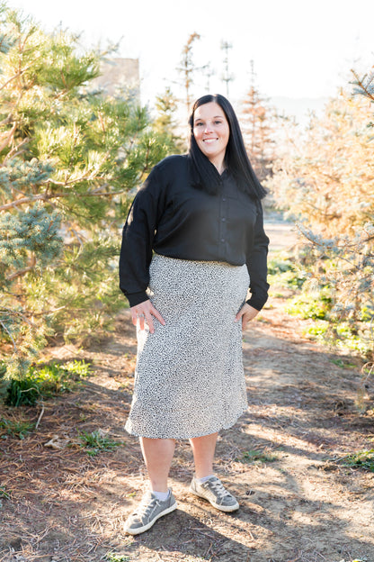 Black Soul Chambray Button Down