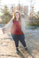 The Transitional Henley Top - Sangria