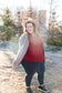 The Transitional Henley Top - Sangria