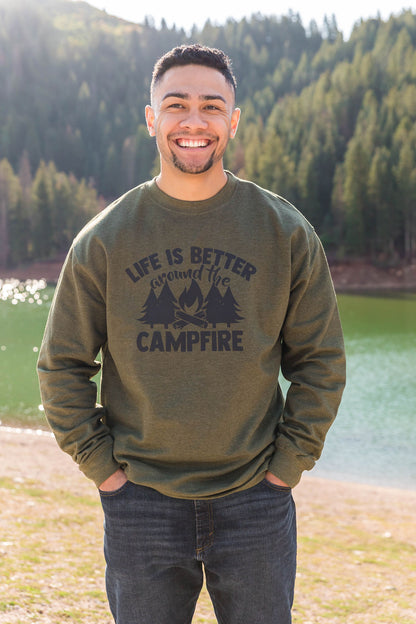 Campfire Army Green Sweater