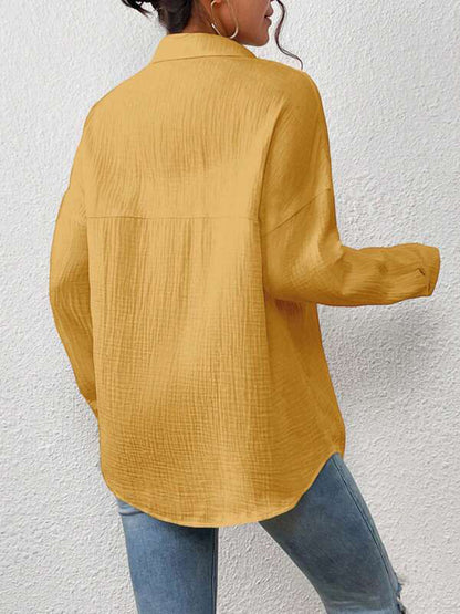 It Girl Drop Shoulder Shirt Jacket