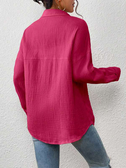 It Girl Drop Shoulder Shirt Jacket