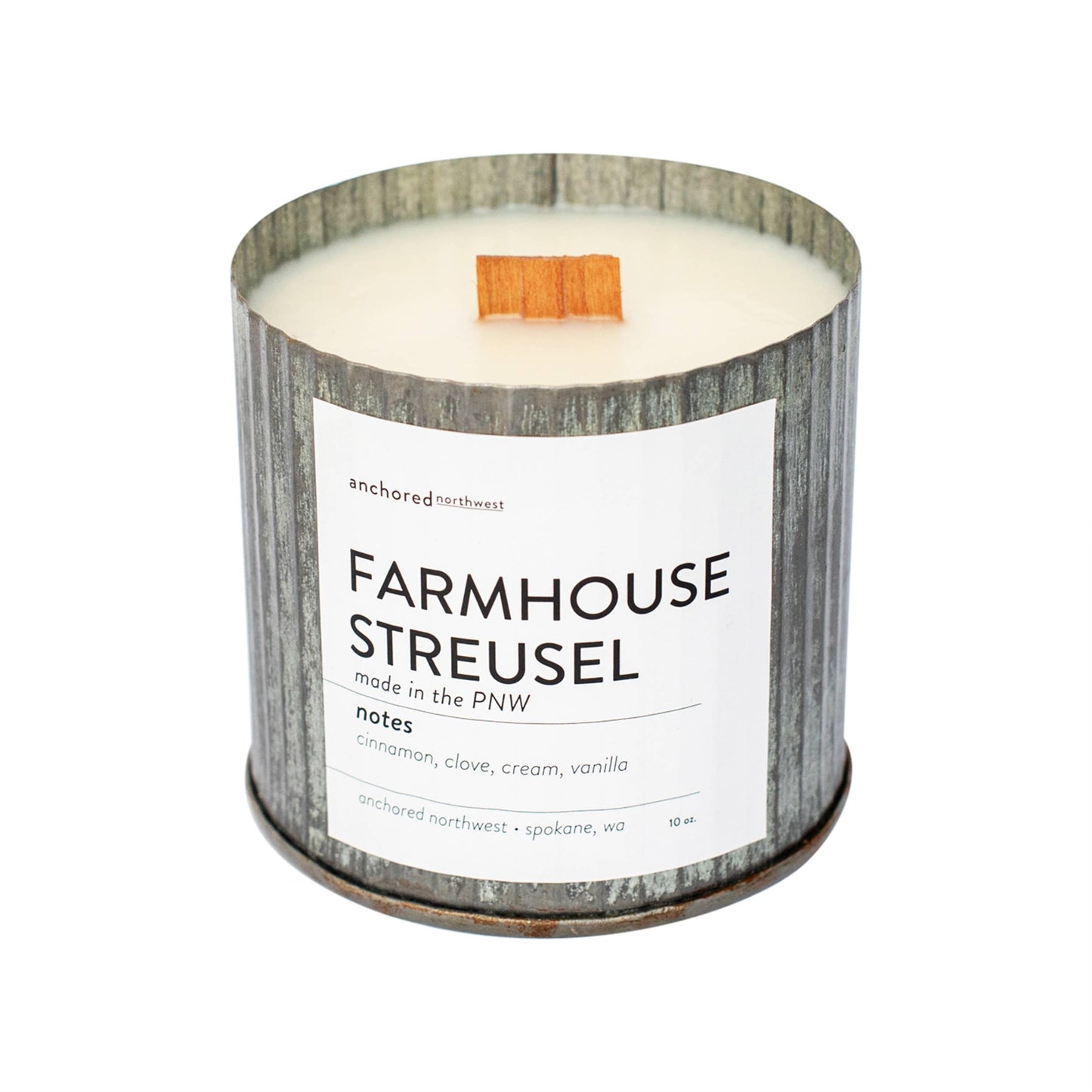 Farmhouse Streusel Rustic Vintage Candle