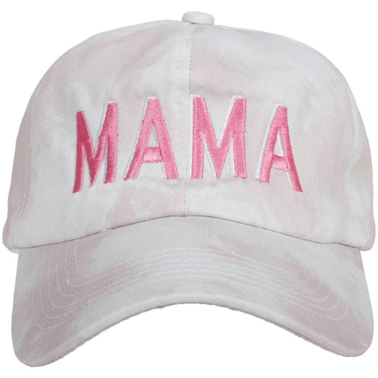 MAMA Tie Dye Baseball Cap