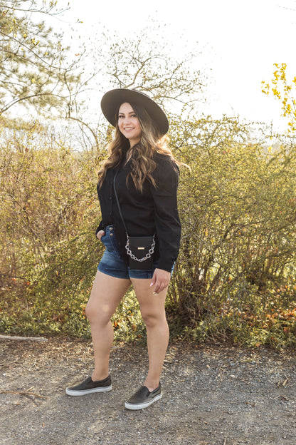 The Dionne Bag- Black