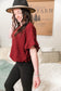 All Ruffled Up Short Sleeve Tee