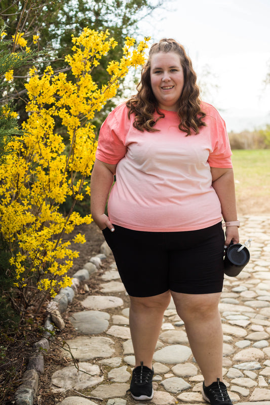 Creamsicle Over-sized Tee