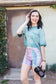 Mineral Wash Cropped Tee