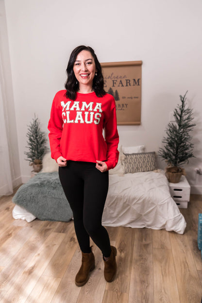 Mama Claus Crew Neck Sweater